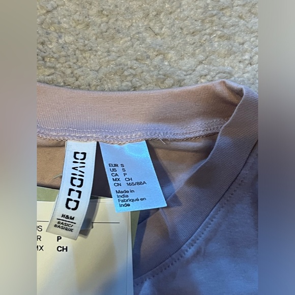 Divided Light Pink Baby Tee - Picture 3 of 4